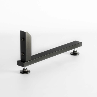 Опора односторонняя для системы Базис, L420 мм - TPQ7-38-К(черн)