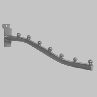 Кронштейн, 7 шариков, хром, L350 мм - 8501В