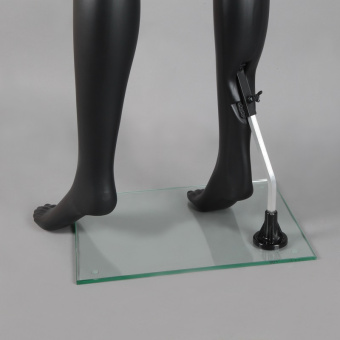 Манекен женский ростовой, черный матовый, H1730 мм - FAM-11/A-3(черн мат)