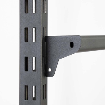 Вешало навесное для оборудования магазина, L900 мм - 2246A-К(черн)