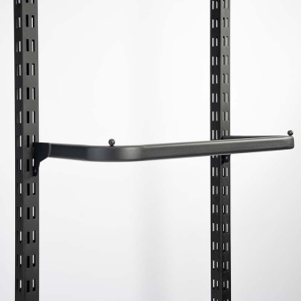 Вешало навесное для системы Базис, L1200 мм - 2240C-К/250(черн)