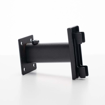 Крепеж на стену регулируемый, L80-115 мм - TP15(черн)-К