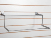Аксессуарный кронштейн для торговой панели, цвет серый металлик, L580 мм - АКЭП-1