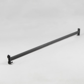 Стяжка, труба овальная, цвет черный муар, L950 мм - TPU17-950(черн)