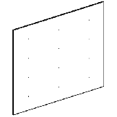 Slide 05 \ Настенная панель, H1335 мм - SLD.105.DSP