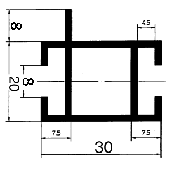 A-6132 \ Профиль "Дуко" - PHD.004.1000.WH