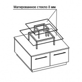 Пирамида с дверками, H1090 мм - LGK.009.001