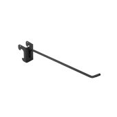 U5004N(черн) Крючок для овальной трубы
