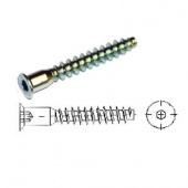 Евровинт с шестигранной головкой - KON 7,0X50 IB