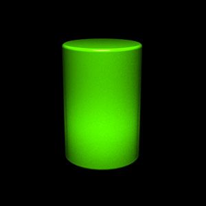 M RO TU46 \ Цилиндр, цвет зеленый, H600 мм - MRO.012.GN