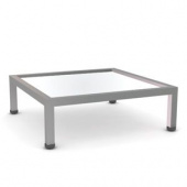 NK 401.MDF \ Подиум с полкой МДФ с пленкой ПВХ, H150 мм - NK.401.MDF