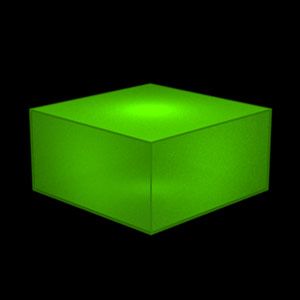 M RO C442 \ Куб, цвет зеленый, L400 мм - MRO.008.GN