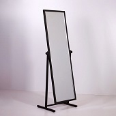 Зеркало напольное в полный рост, широкое, регулируемое, H1600 мм - Т-150-48(черн)