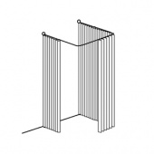 Hs 012 \ Примерочная кабина без штор - NKR.010.CH