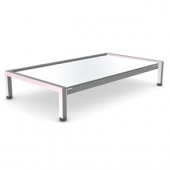NK 402.MDF \ Подиум с полкой МДФ с пленкой ПВХ, H150 мм - NK.402.MDF
