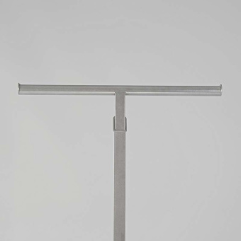 Вешало напольное для одежды, регулируемое по высоте, H1290-1840 мм - СТ-170-Л(сер мет)