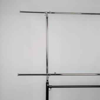 Вешало (стойка) напольное для одежды, регулируемое, H1050-1780 мм - WT005