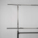 Вешало (стойка) напольное для одежды, регулируемое, H1050-1780 мм - WT005