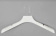 Вешалка-плечики для одежды, пластиковые, L445 мм - В-216/1(бел)