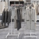 OMV-008.PR \ Вешало регулируемое двухрожковое, H1200-1750 мм - VHL.OMV.008.CH.9016MU.25
