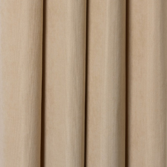 Штора на люверсах, ткань канвас, цвет бежевый, H1950 мм - Н-1К-беж