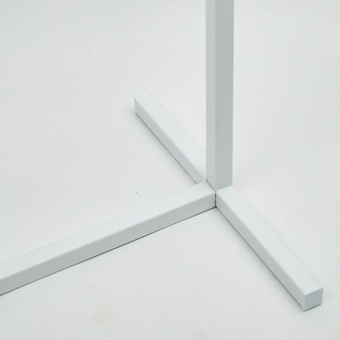 OMV-001.PR \ Вешало регулируемое, белое, H1200-1750 мм - VHL.015.V2.CH.9016MU.25