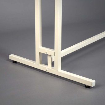 Стойка напольная для одежды, с полкой, H1350 мм - СТ-136Н-Л(б/б)