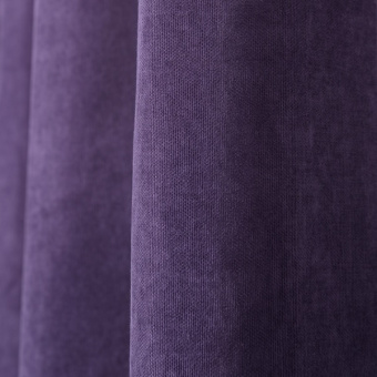 Штора для примерочной с люверсами, темно-фиолетовая, H1950 мм - Н-1К-т.фиол