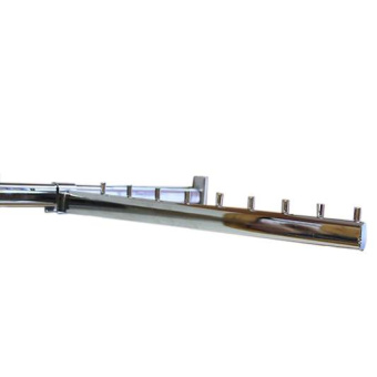 Кронштейн прямой на овальную трубу, 9 штырьков, L500 мм - U7299T