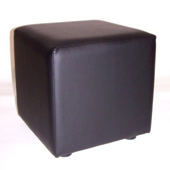 Банкетка/куб, цвет чёрный - BN-007(черн)