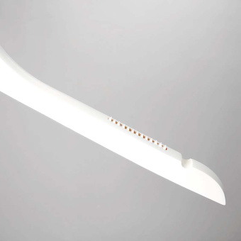 Плечики-вешалка из дерева для одежды, L440 мм - C31/1-К(бел/зол)