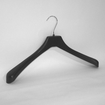 Вешалка для одежды пластиковая, черная, L310 мм - R-31(черн)