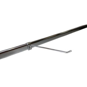 Крючок для овальной трубы, цвет хром, L200 мм - U5004/6