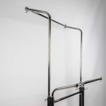 Вешало (стойка) напольное для одежды, регулируемое, H1050-1780 мм - WT005