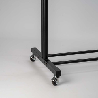 Вешало (стойка) напольное для одежды, регулируемое, H1050-1780 мм - WT005