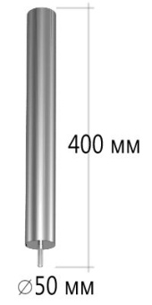 SKR 40 CH \ Надставка стойки H400 мм - SKR.4500.40.CH