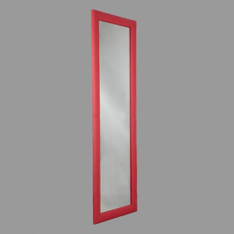 Зеркало настенное в раме (цвет красный), H1840 мм - STY-01(красн)