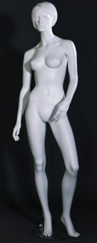 LW-87 \ Манекен женский, скульптурный, H1810 мм - CLS.018.WH