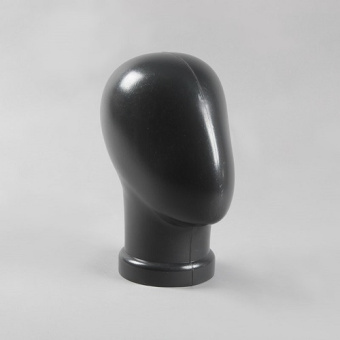 Голова безликая, цвет черный, H295 мм - Г-201Б(черн)