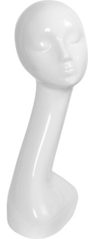 HD-01 \ Манекен головы, женский, H530 мм - CLS.049.WH