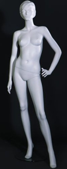 LW-90 \ Манекен женский, скульптурный, H1810 мм - CLS.019.WH