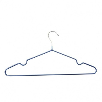 Вешалка для одежды, размеры одежды: 40-42(S), L405 мм - A04XL(син)