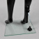 Манекен женский ростовой, черный глянцевый, H1730 мм - FAM-04/A-4(черн гл)