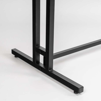 Вешало напольное двустороннее регулируемое по высоте, H1170-1670 мм - СТ-105Н-Л(черн)